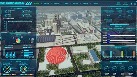 水泥廠企業數字孿生管理系統